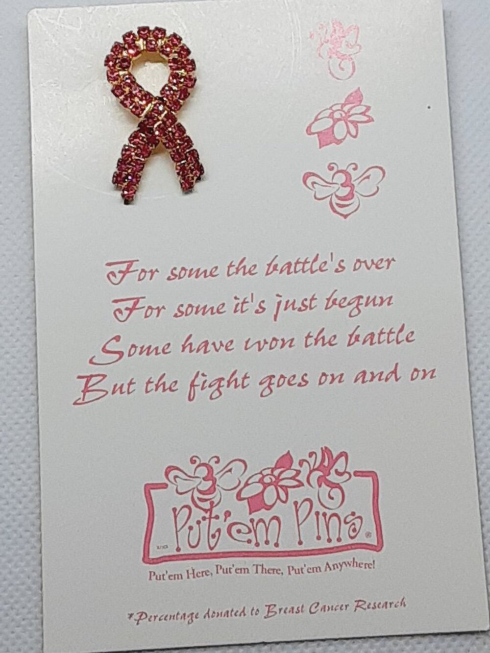 NEW Breast Cancer Awareness Put 'Em Pin - Picture 8 of 8